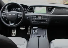 Luxury car interior