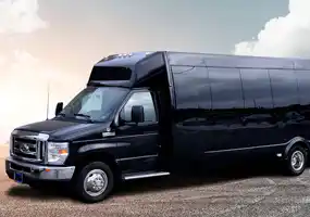 Mini Bus 25 Passengers Limo Side