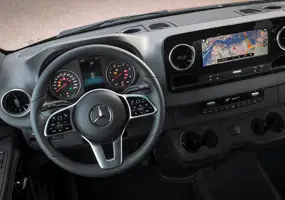 Mercedes Sprinter Limo Dashboard